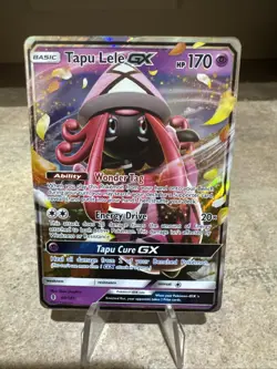 Tapu Lele GX 60/145 Guardians Rising Pokemon TCG Holo Ultra Rare NM - Image 1