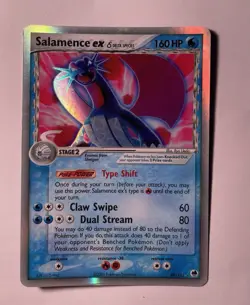 Pokemon TCG Salamence ex Delta Species 96/101 Dragon Frontiers Holo 160 HP Eng - Image 1