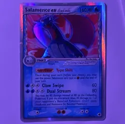 Pokemon TCG Salamence ex Delta Species 96/101 Dragon Frontiers Holo 160 HP Eng - Image 2