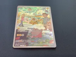 Pikachu - 173/165 - Pokemon 151 Illustration Rare Card NM - Image 2