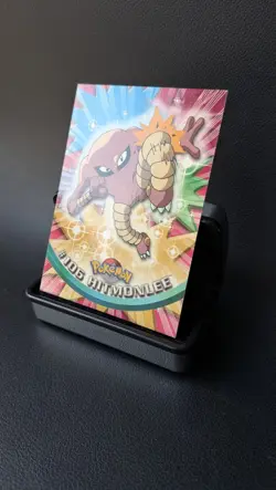 Hitmonlee #106 - Blue Topps Chrome Series 2 Pokemon Card NM - Image 3