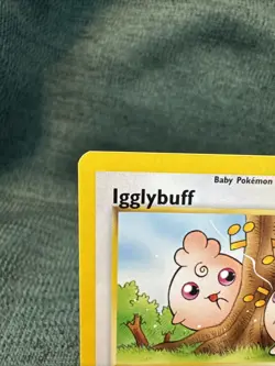 Igglybuff 36 Promo Black Star Pokemon Card Excellent Condition NM - Image 2