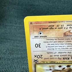 Pokemon Card: HITMONTOP Black Star Promo 37 (NM) - Image 4