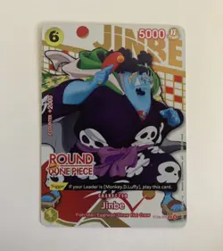 One Piece x Round 1 Jinbe Promo Card ST29-005 (English) - Image 1