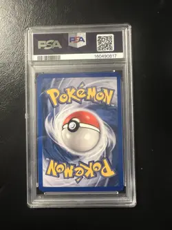 SWIRL NEW CERT PSA 8 MEDICHAM EX 95/106 Ultra Rare Ex Emerald Pokemon Card 2005 - Image 2