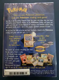 Pokemon Trading Card Game 2 Player Starter Set - WOTC - 1999 - New & Sealed - Image 2