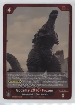 2025 Card Game: G: Monsters Raid Again Godzilla R (2016) Frozen #EBP02-012 - Image 1
