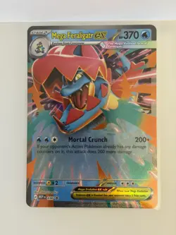 Mega Feraligatr ex Promo Jumbo Cards 036 NM - Image 1