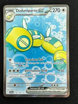 ✨ Dudunsparce ex 178/159 (JTG) Journey Together NM Full Art Pokemon Card - Image 1