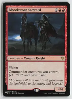 Bloodsworn Steward Lightly Played 22 The List Reprints Magic: The Gathering - Image 1