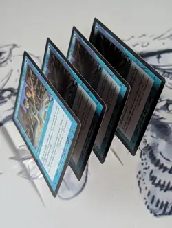 MTG - Accumulated Knowledge - Nemesis NM [X4] PLAYSET - Image 4