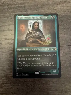 Magic the Gathering MTG Jaheira, Friend of the Forest Foil Etched Near Mint - Image 2