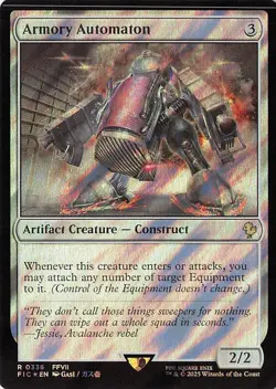 Armory Automaton (Surge Foil) R Commander: FINAL FANTASY 336 NM - Image 1