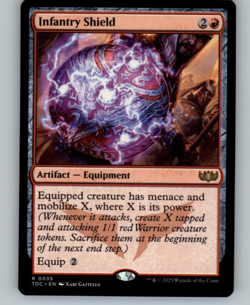 Infantry Shield Commander: Tarkir: Dragonstorm Regular #0035 - Image 1