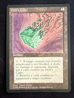 1x Delif's Cube Fallen Empires LP MTG Magic the Gathering x1 MKE - Image 1