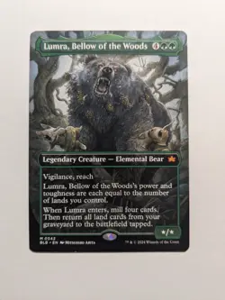 Lumra Bellow of the Woods (Borderless) (0342) Bloomburrow Regular MtG - Image 1