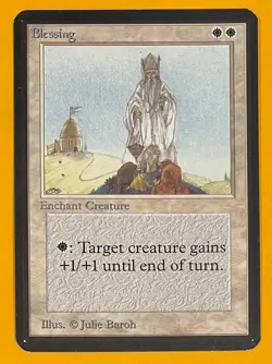 MTG BLESSING Alpha (OldManMTG 013-543) - Image 1