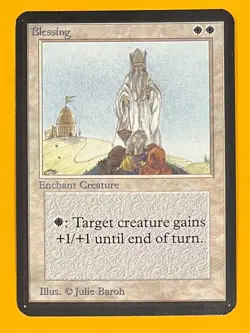 MTG BLESSING Alpha (OldManMTG 013-544) - Image 1