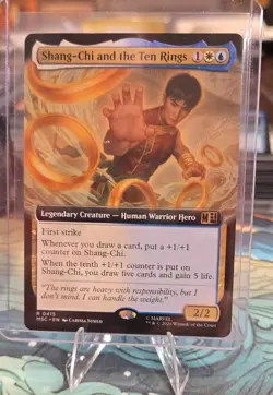Shang-Chi and the Ten Rings (Extended Art) Commander: Marvel Super Heroes... - Image 1