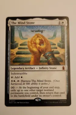 The Mind Stone Marvel Super Heroes Regular Mythic Nm+ - Image 1