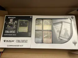Magic The Gathering FINAL FANTASY Commander Kit Scions Costco Bundle NEW - Image 1