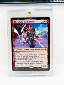 Magic: The Gathering Marvel Super Heroes Thor, God Of Thunder Mythic - Image 1