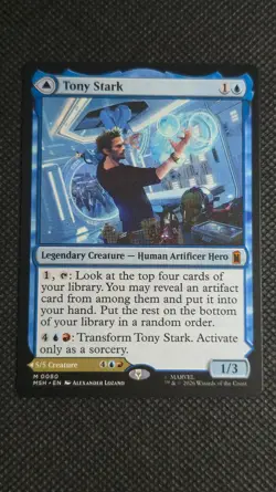 Tony Stark MYTHIC 80 Marvel Super Heroes Magic: The Gathering - Image 1