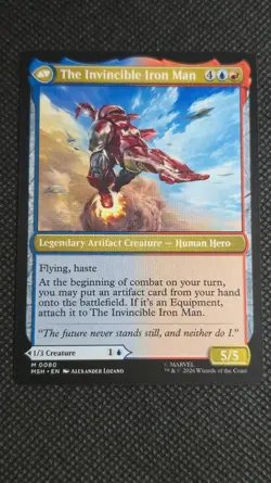 Tony Stark MYTHIC 80 Marvel Super Heroes Magic: The Gathering - Image 2