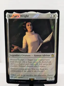 MTG - Barbara Wright (Surge Foil) WHO Rare - #0619 - Image 1