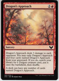 DRAGON'S APPROACH 97 C NEAR MINT - Image 1