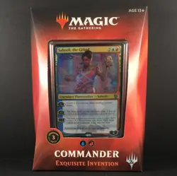 Magic The Gathering MTG - Commander 2018 - EXQUISITE INVENTION Deck - NEW/SEALED 630509632244 - Image 1