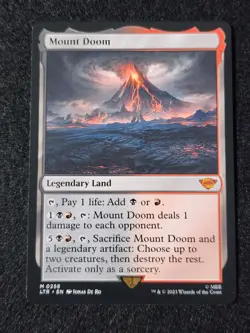 Mount Doom - MTG Lord Of The Rings - Image 1