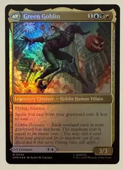 Norman Osborn Foil - Mythic - Marvel's Spider-Man MTG - Image 2