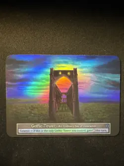 Gothic Tower - Foil - Ordinary - Beta - Sorcery Contested Realm - Image 1