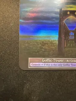 Gothic Tower - Foil - Ordinary - Beta - Sorcery Contested Realm - Image 3