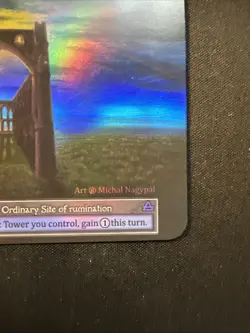 Gothic Tower - Foil - Ordinary - Beta - Sorcery Contested Realm - Image 4