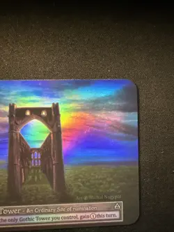 Gothic Tower - Foil - Ordinary - Beta - Sorcery Contested Realm - Image 5