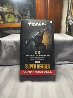 Magic MtG Commander Marvel Super Heroes - Wakanda Forever New - Image 1