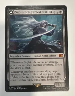 MTG: Sephiroth Fabled SOLDIER / One-Winged Angel FINAL FANTASY - Image 1