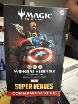 Magic: the Gathering⚡Marvel Super Heroes Commander Deck🔥Avengers Assemble💎 - Image 1