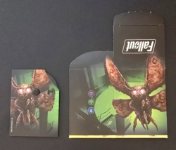 MTG Fallout Mutant Menace Commander - Wise Mothman Deck Box and Life Counter - Image 1