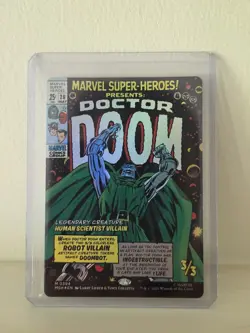 Wizards of the Coast MTG Marvel Super Heroes Doctor Doom 0394 Mythic Foil - Image 1