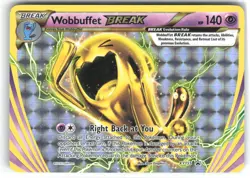 Wobbuffet BREAK XY155 Holo Promo XY Promo Pokemon LP - Image 1