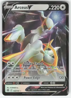 Arceus V 122/172 Pokemon TCG SWSH09: Brilliant Stars NM - Image 1