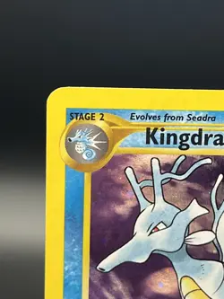 2000 Pokemon Neo Genesis Kingdra 1st Edition Holo Rare #8/111 - Image 3