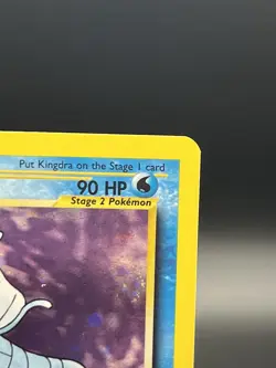2000 Pokemon Neo Genesis Kingdra 1st Edition Holo Rare #8/111 - Image 4