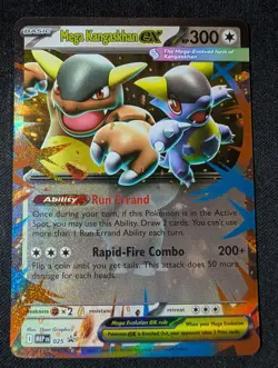 Mega Kangaskhan ex 025 NM Pokemon TCG ME: Mega Evolution Promo - Image 1