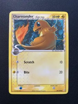 Charmander Crystal Guardians #49/100 Pokemon TCG Delta Species Vintage- NM - Image 1