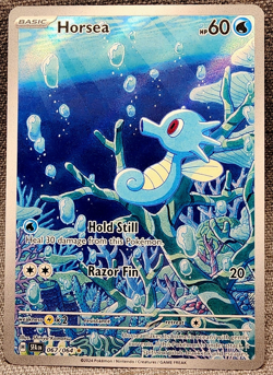 The Pokemon Company Horsea 067/064 Sv: Shrouded Fable Illustration Rare Holo EN - Image 1
