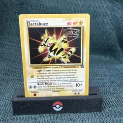 1999 Pokemon Electabuzz Black Star Movie Promo #2 WOTC Vintage NM - Image 1